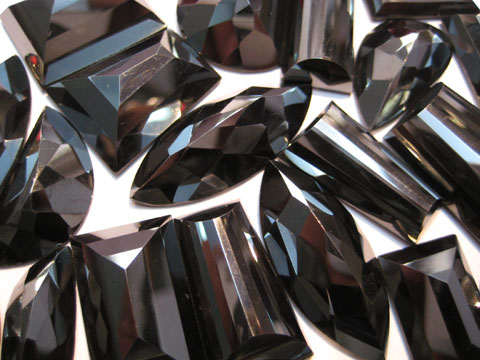 Faceted Hematite Gemstones